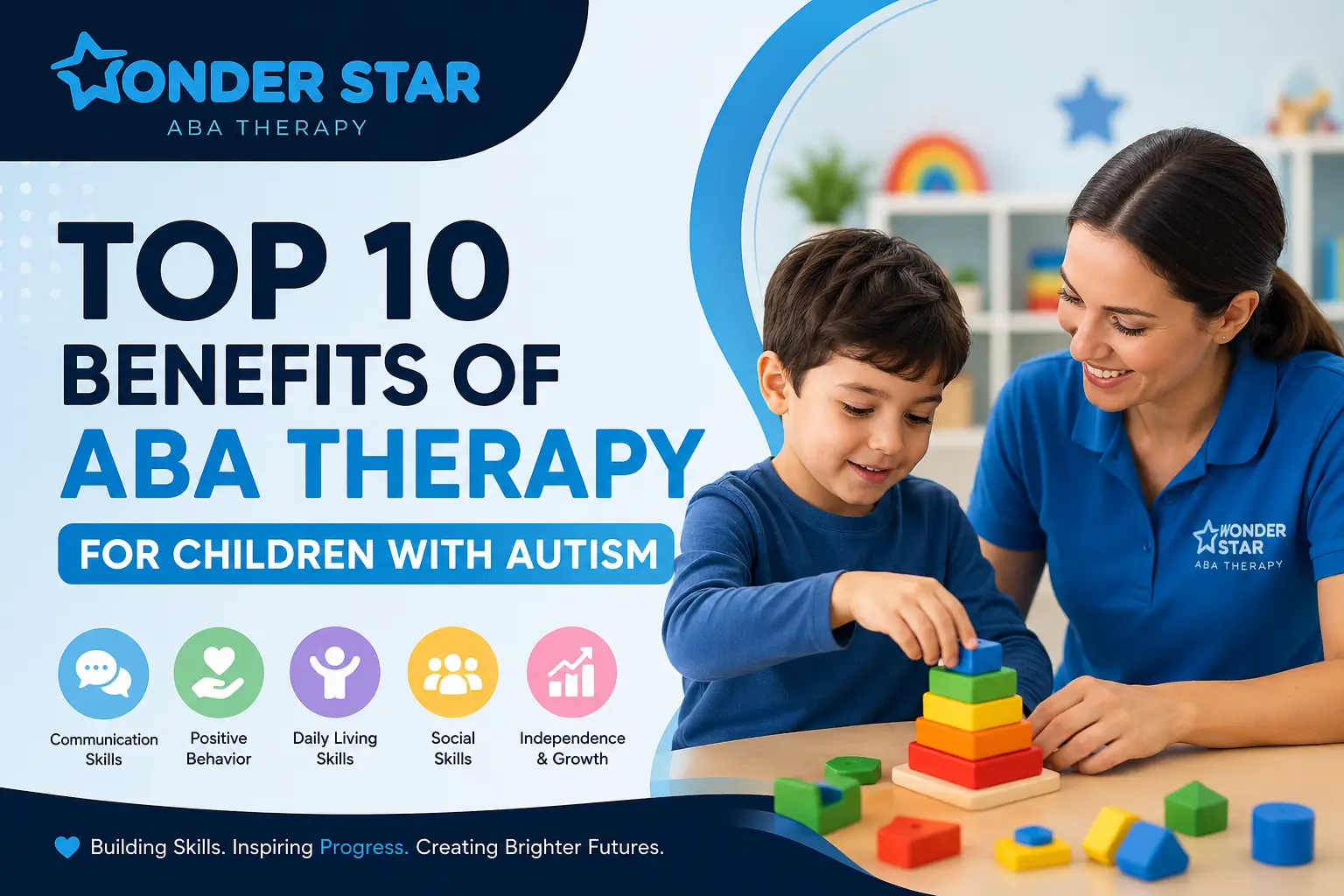 Top 10 Benefits of ABA Therapy for Children with Autism